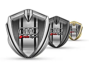 Audi Badge Autoadesivo Durevole Dimensione Standard